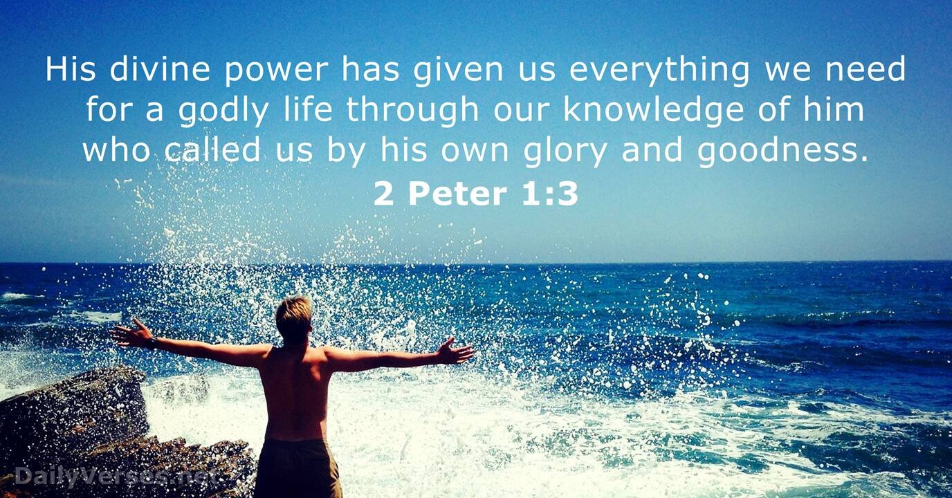2 peter 1 3