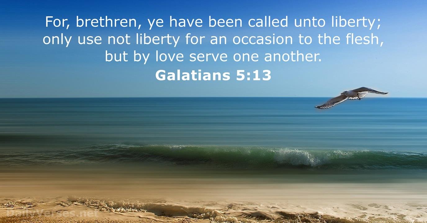 galatians 5 13 2