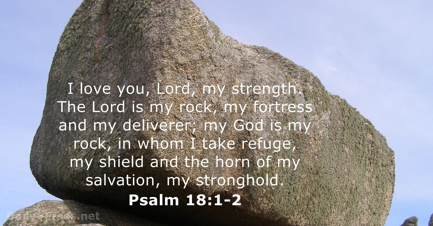 psalms 18 1 2